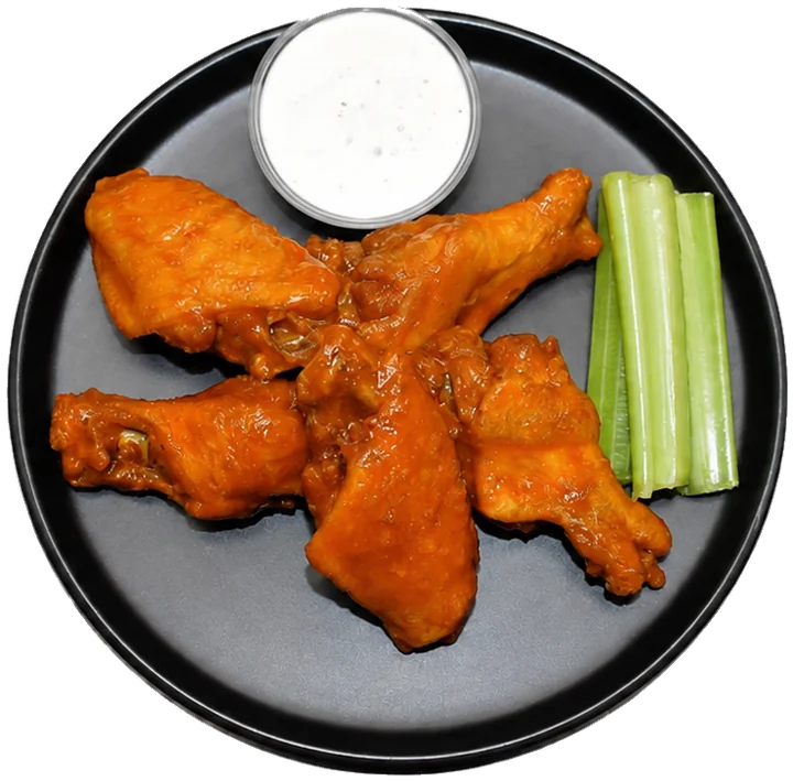 Five bone-in wings