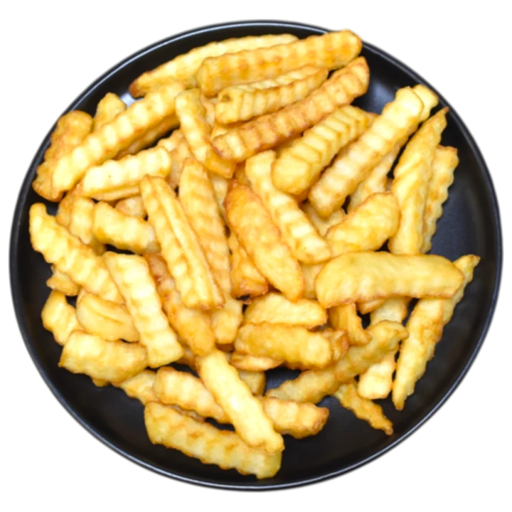 A portion of fries